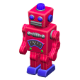 ACNH - The Red version of Tin Robot