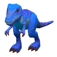 The Blue version of Dinosaur Toy