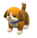 The Tri-Color version of Puppy Plushie