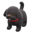 The Black version of Puppy Plushie