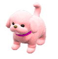 The Pink version of Puppy Plushie