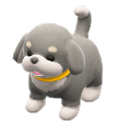 The Gray & White version of Puppy Plushie