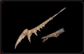 MH Rise Sunbreak - Bone Reaper Long Sword Layered Weapon Image