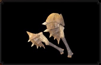 MH Rise Sunbreak - Diablos Mashers Dual Blades Layered Weapon Image