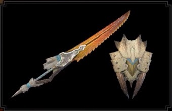 MH Rise Sunbreak - Sabertooth Lance Layered Weapon Image