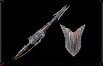 MH Rise Sunbreak - Sand Blaster Gunlance Gunlance Layered Weapon Image