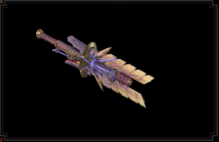 MH Rise Sunbreak - Sinister Shadow Bolt Light Bowgun Layered Weapon Image