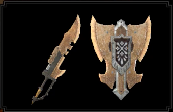 MH Rise Sunbreak - Bonesilt Veil Charge Blade Layered Weapon Image