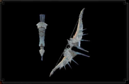MH Rise Sunbreak - Flying Kadachi Striker Bow Layered Weapon Image