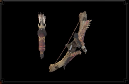 Flaming Rage Bow Layered Weapon