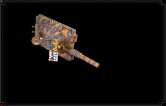 MH Rise Sunbreak - Tigrex Wargun Light Bowgun Layered Weapon Image