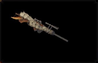 MH Rise Sunbreak - Thorn Cannon Heavy Bowgun Layered Weapon Image