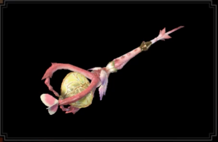 MH Rise Sunbreak - Magia Charmbell Hunting Horn Layered Weapon Image