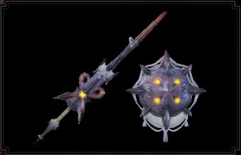 MH Rise Sunbreak - Araknalance Gunlance Layered Weapon Image