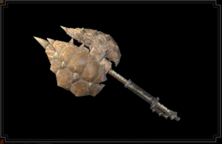 MH Rise Sunbreak - Diablos Tail Hammer Layered Weapon Image