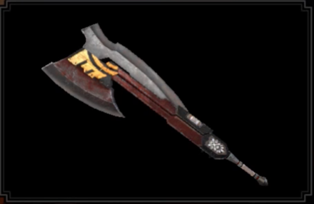MH Rise Sunbreak - Maximal Gasher Switch Axe Layered Weapon Image