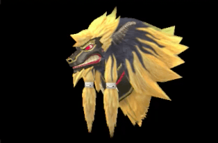 C Pure Golden Lion Head Image