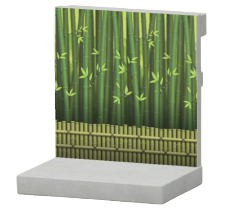 ACNH - Bamboo-Grove Wall Image