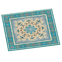 ACNH - Blue Persian Rug Image