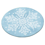 ACNH - Snowflake Rug Image