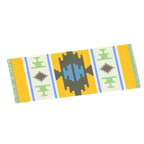 ACNH - Yellow-Design Kitchen Mat Image