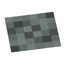 ACNH - Black Blocks Rug Image