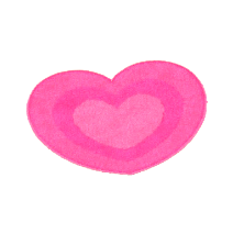 ACNH - Pink Heart Rug Image