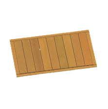 ACNH - Natural Wooden-Deck Rug Image