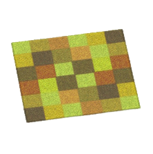 ACNH - Yellow Blocks Rug Image