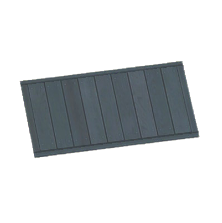 ACNH - Black Wooden-Deck Rug Image