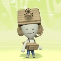 Miitopia Tank Cardboard Tank