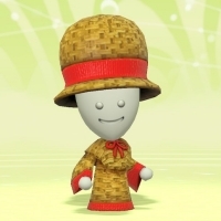 Miitopia Cleric Wicker Vestments