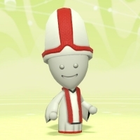 Miitopia Cleric Novice Vestments