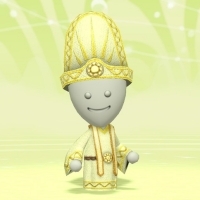 Miitopia Cleric Sunlight Vestments