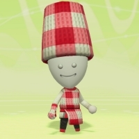 Miitopia Chef Checked Uniform
