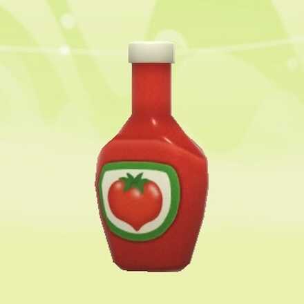 Miitopia Scientist Ketchup Bottle