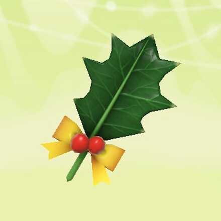 Miitopia Flower Holly Leaf