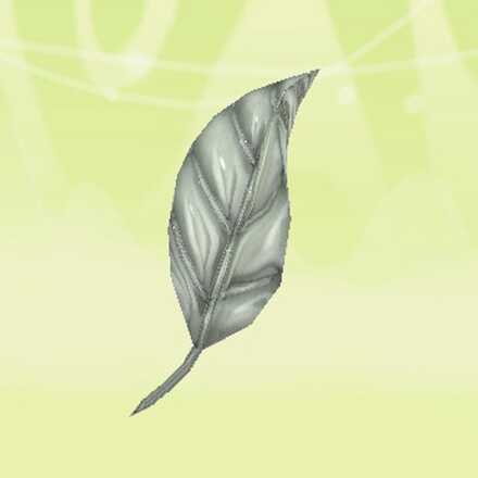 Miitopia Flower Silver Leaf