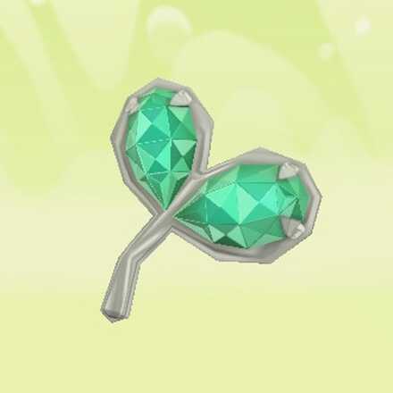 Miitopia Flower Emerald Leaf