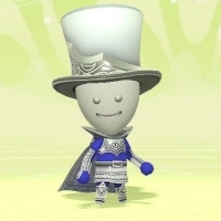 Miitopia Vampire Platinum Suit