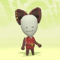 Miitopia Cat Leather Cat Suit