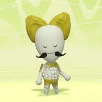 Miitopia Cat Macho Cat Suit