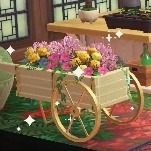 ACNH - Glitter Polished Furniture Effect