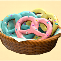Frosted Pretzels