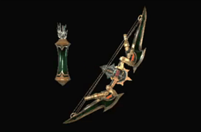 MH Rise Sunbreak - Antique Machina B Bow Layered Weapon Image