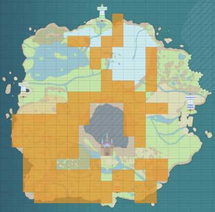 Misdreavus Location Map