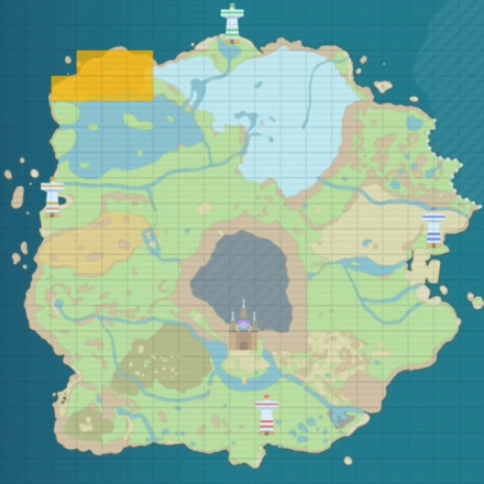 Toedscruel Location Map