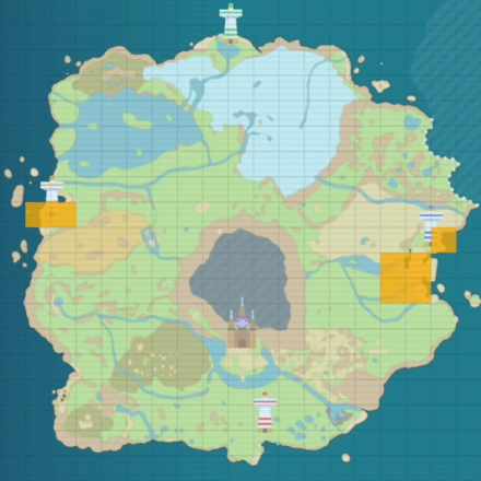 Grimer Location Map