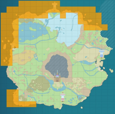 Clawitzer Location Map