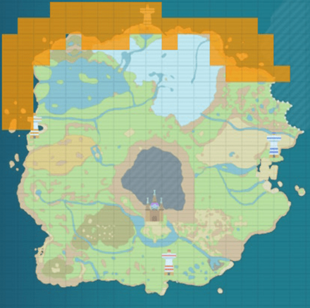 Eiscue (Ice Face) Location Map